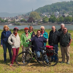 Radtour am Rhein SALZ-Freizeit
